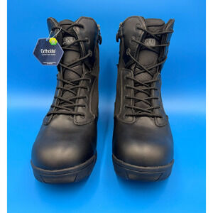 NEW Men's Size 15 Magnum Stealth Force 8.0 SZ WP Tactical Boots Black Side Zip